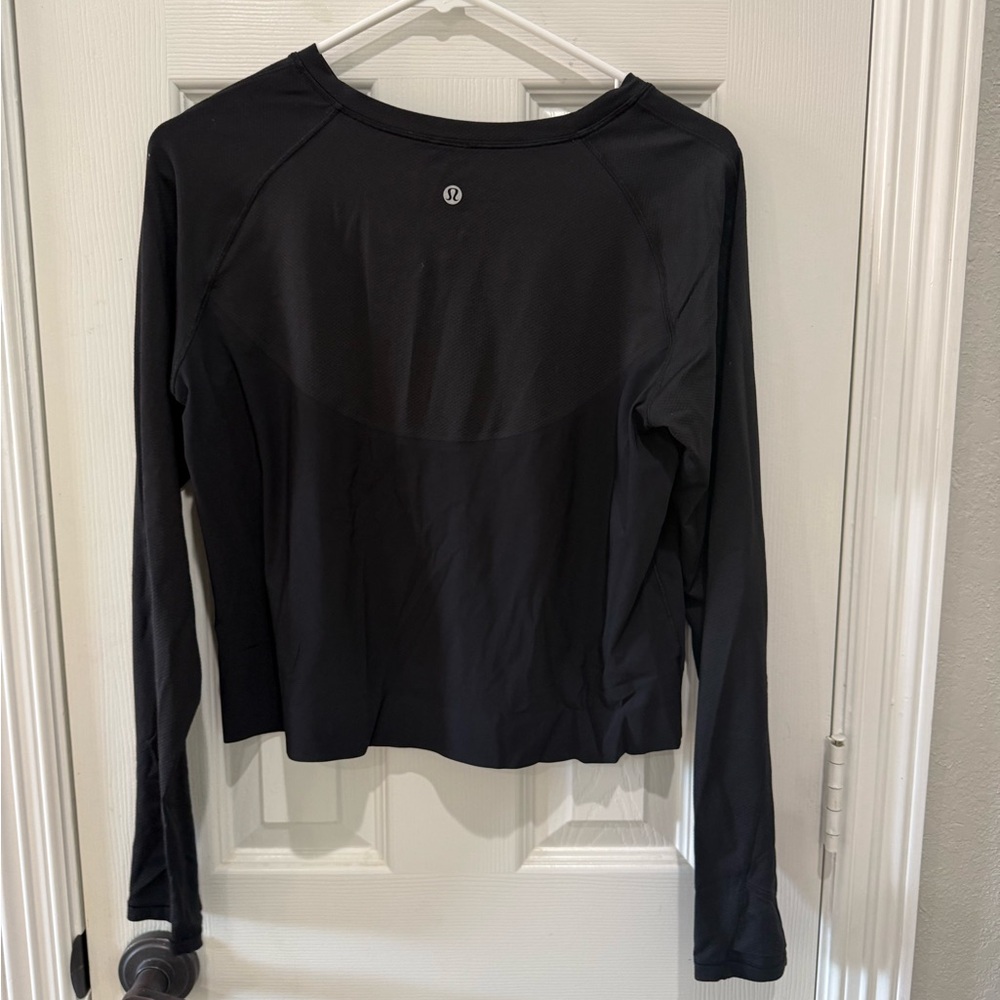 lululemon athletica Classic Black Long Sleeve Tee
